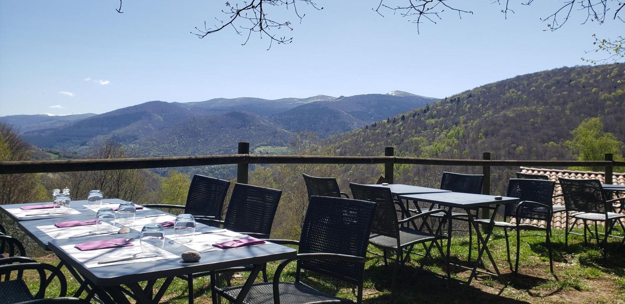 Auberge Les Myrtilles Le Bosc  Buitenkant foto